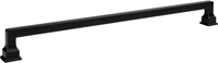 Erika Appliance Pull 18'' cc Matte Black A628-BL