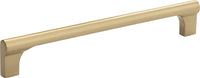Whittier Pull 6 5/16'' cc Warm Brass A654-WB