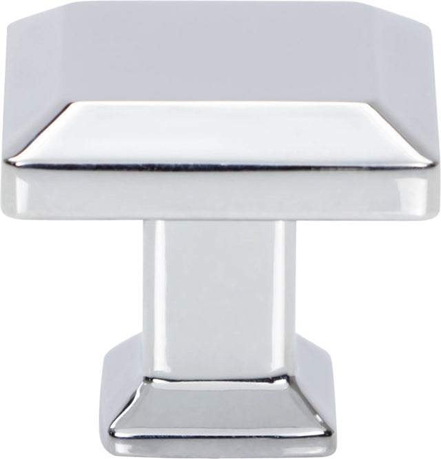 Sweetbriar Lane Square Knob 1 1/4'' Polished Chrome A660-CH