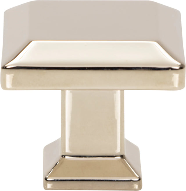 Sweetbriar Lane Square Knob 1 1/4'' Polished Nickel A660-PN