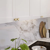 Sweetbriar Lane Square Knob 1 1/4'' Warm Brass A660-WB