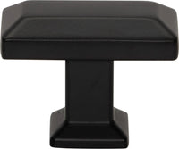 Sweetbriar Lane Rectangle Knob 1 3/8'' Matte Black A661-BL