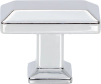 Sweetbriar Lane Rectangle Knob 1 3/8'' Polished Chrome A661-CH