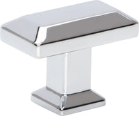 Sweetbriar Lane Rectangle Knob 1 3/8'' Polished Chrome A661-CH