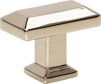 Sweetbriar Lane Rectangle Knob 1 3/8'' Polished Nickel A661-PN