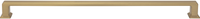 Sweetbriar Lane Pull 12'' cc Warm Brass A668-WB