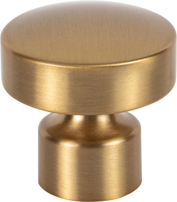 Lennox Knob 1 1/4'' Warm Brass A680-WB