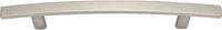 Successi Curved Line Pull 5 1/16'' cc Brushed Nickel A810-BN