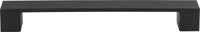 Wide Square Pull 7 9/16'' cc Matte Black A825-BL