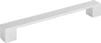 Wide Square Pull 7 9/16'' cc Polished Chrome A825-CH