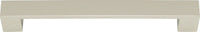 Wide Square Pull 7 9/16'' cc Polished Nickel A825-PN