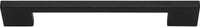Thin Square Pull 7 9/16'' cc Matte Black A826-BL