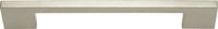 Thin Square Pull 7 9/16'' cc Brushed Nickel A826-BN