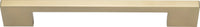 Thin Square Pull 7 9/16'' cc Champagne A826-CM