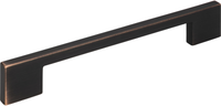 Thin Square Pull 7 9/16'' cc Venetian Bronze A826-VB