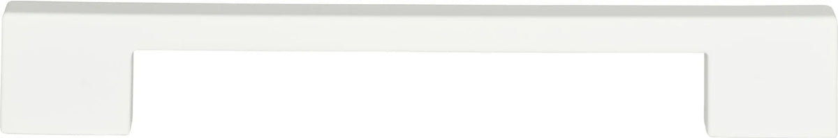 Thin Square Pull 7 9/16'' cc High White Gloss A826-WG
