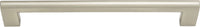 Round Rail Pull 7 9/16'' cc Brushed Nickel A829-BN