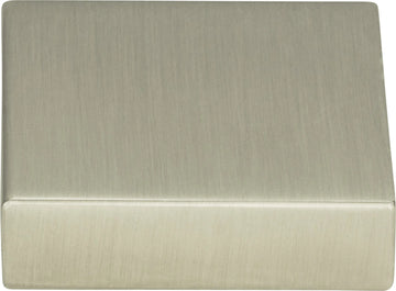 Thin Square Knob 1 1/4'' Brushed Nickel A833-BN
