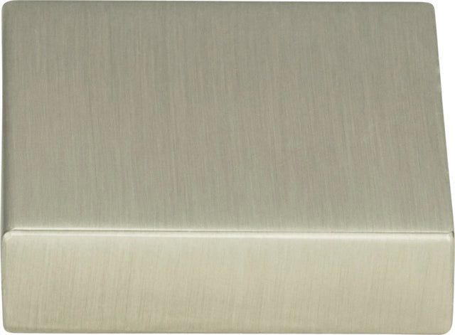 Thin Square Knob 1 1/4'' Brushed Nickel A833-BN