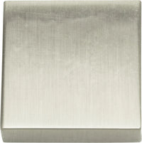 Thin Square Knob 1 1/4'' Brushed Nickel A833-BN