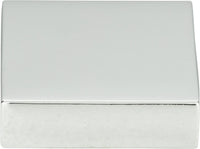 Thin Square Knob 1 1/4'' Polished Chrome A833-CH
