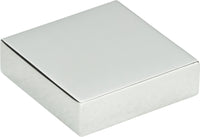 Thin Square Knob 1 1/4'' Polished Chrome A833-CH