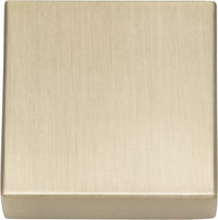 Thin Square Knob 1 1/4'' Champagne A833-CM