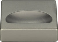 Thin Square Knob 1 1/4'' Slate A833-SL