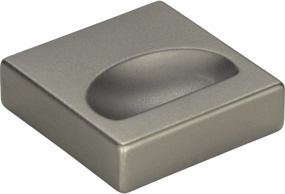 Thin Square Knob 1 1/4'' Slate A833-SL