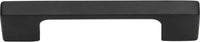 Thin Square Pull 3 3/4'' cc Matte Black A836-BL