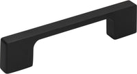 Thin Square Pull 3 3/4'' cc Matte Black A836-BL