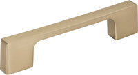 Thin Square Pull 3 3/4'' cc Champagne A836-CM
