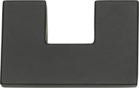 U Turn Knob 1 1/4'' cc Matte Black A845-BL