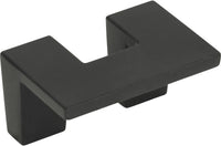 U Turn Knob 1 1/4'' cc Matte Black A845-BL