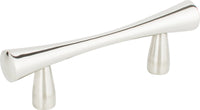 Stainless Steel Fluted Pull 2 1/2'' cc Polished A850-PS