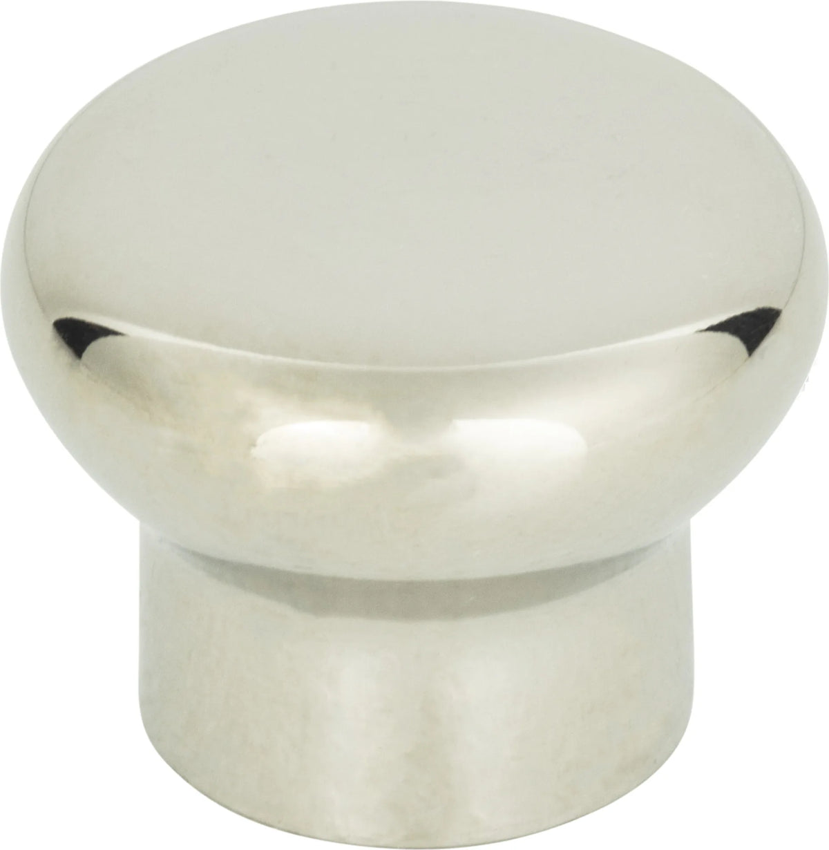 Stainless Steel Round Knob 1 1/4'' Polished A856-PS