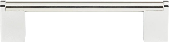 Stainless Steel Round 3 Point Pull 5 1/16'' cc Polished A857-PS