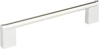 Stainless Steel Round 3 Point Pull 6 5/16'' cc Polished A858-PS