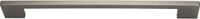 Thin Square Pull 11 5/16'' cc Slate A866-SL