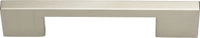 Thin Square Pull 5 1/16'' cc Brushed Nickel A867-BN