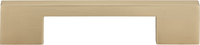 Thin Square Pull 5 1/16'' cc Champagne A867-CM