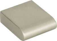 Round Rail Knob 1 1/8'' Brushed Nickel A877-BN
