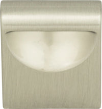 Round Rail Knob 1 1/8'' Brushed Nickel A877-BN