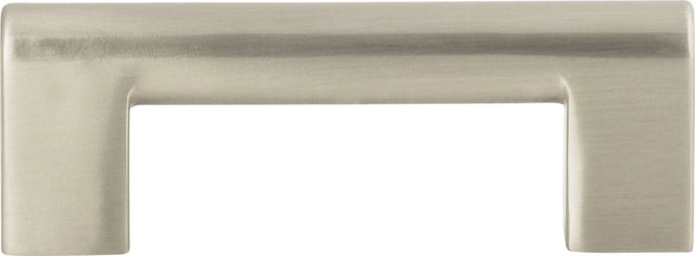 Round Rail Pull 3'' cc Brushed Nickel A878-BN