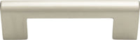 Round Rail Pull 3'' cc Brushed Nickel A878-BN