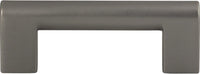 Round Rail Pull 3'' cc Slate A878-SL