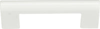 Round Rail Pull 3'' cc High White Gloss A878-WG