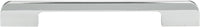 Round Thin Pull 6 5/16'' cc Polished Chrome A891-CH