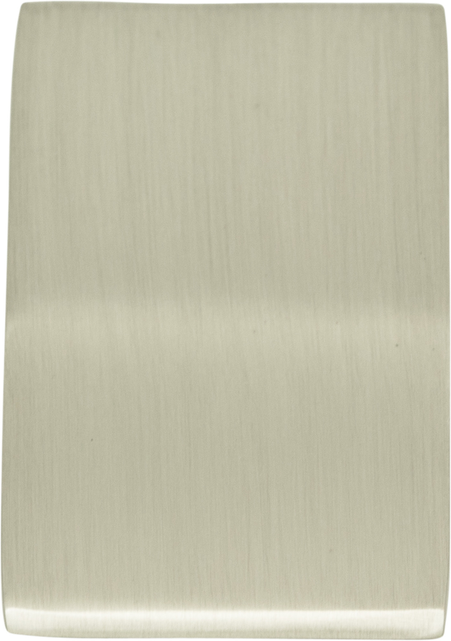 Angled Drop Knob 15/16'' Brushed Nickel A903-BN