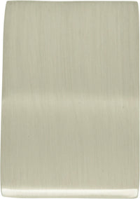 Angled Drop Knob 15/16'' Brushed Nickel A903-BN